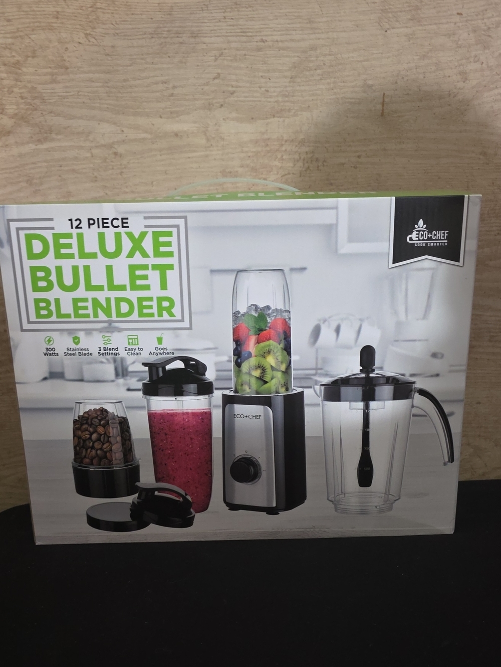 Deluxe Bullet Blender - Silver and Black Brand New Unopened $30